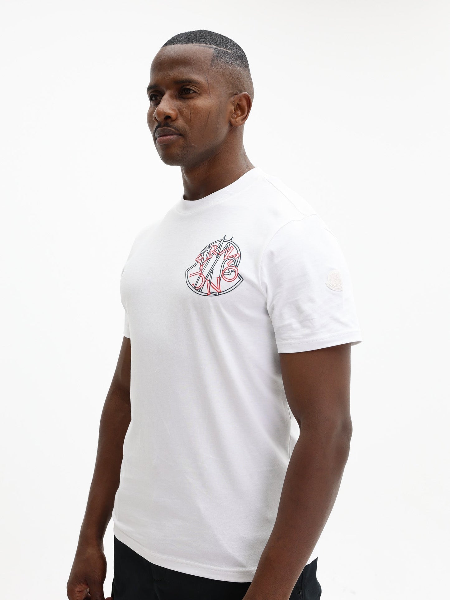 Moncler T-Shirt Logo White