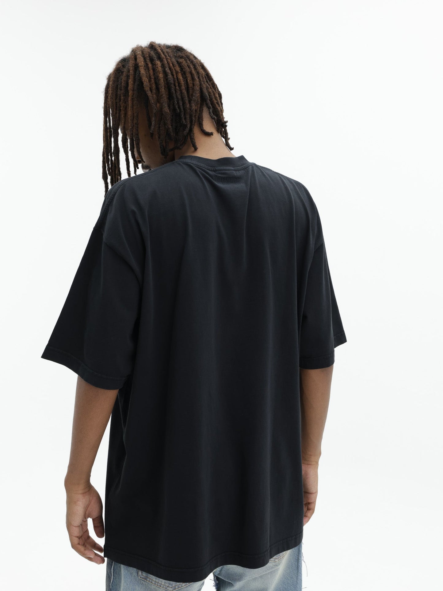 Vetements T-Shirt Sticker Black