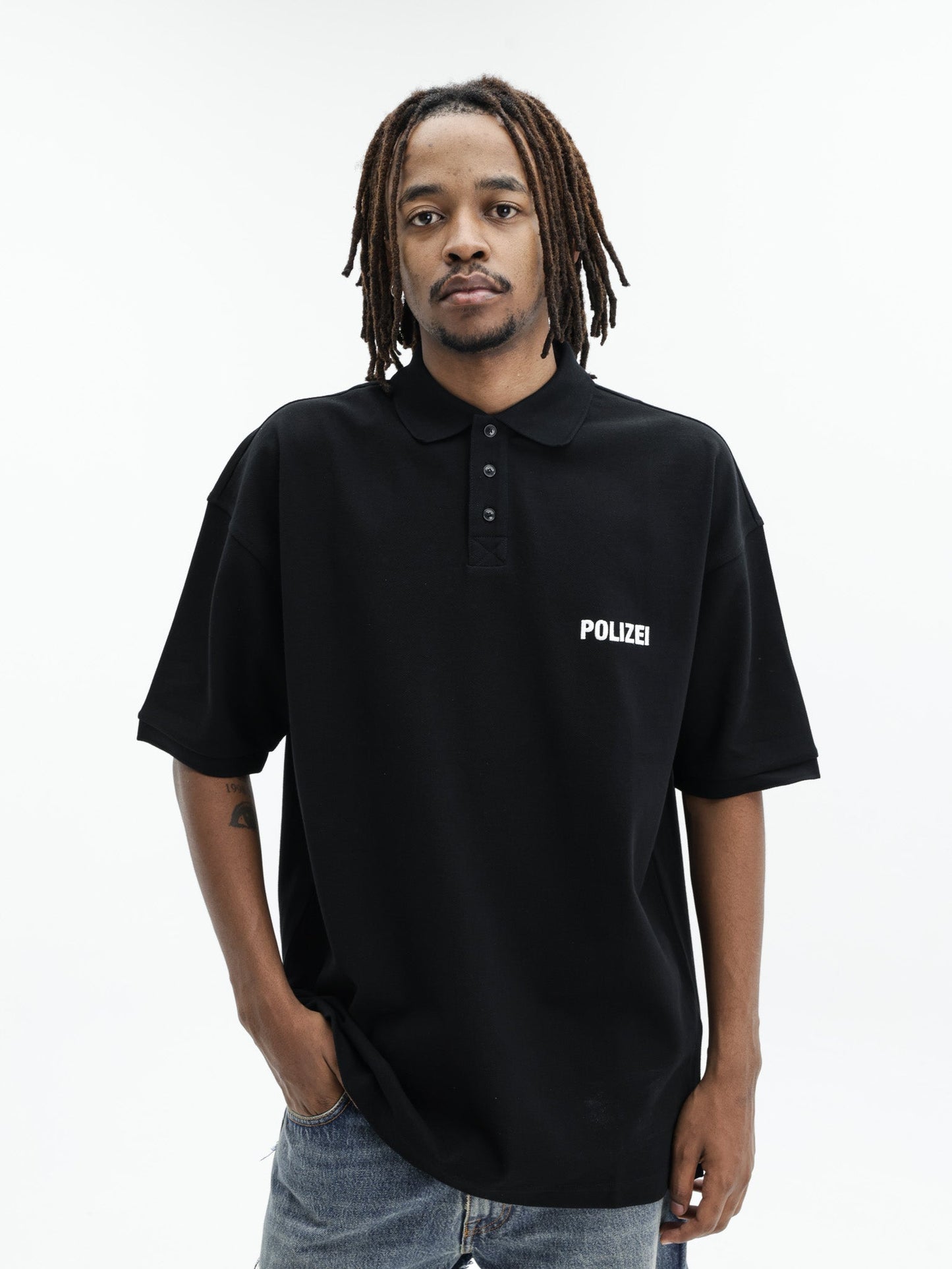 Vetements Golfer Polizei Black