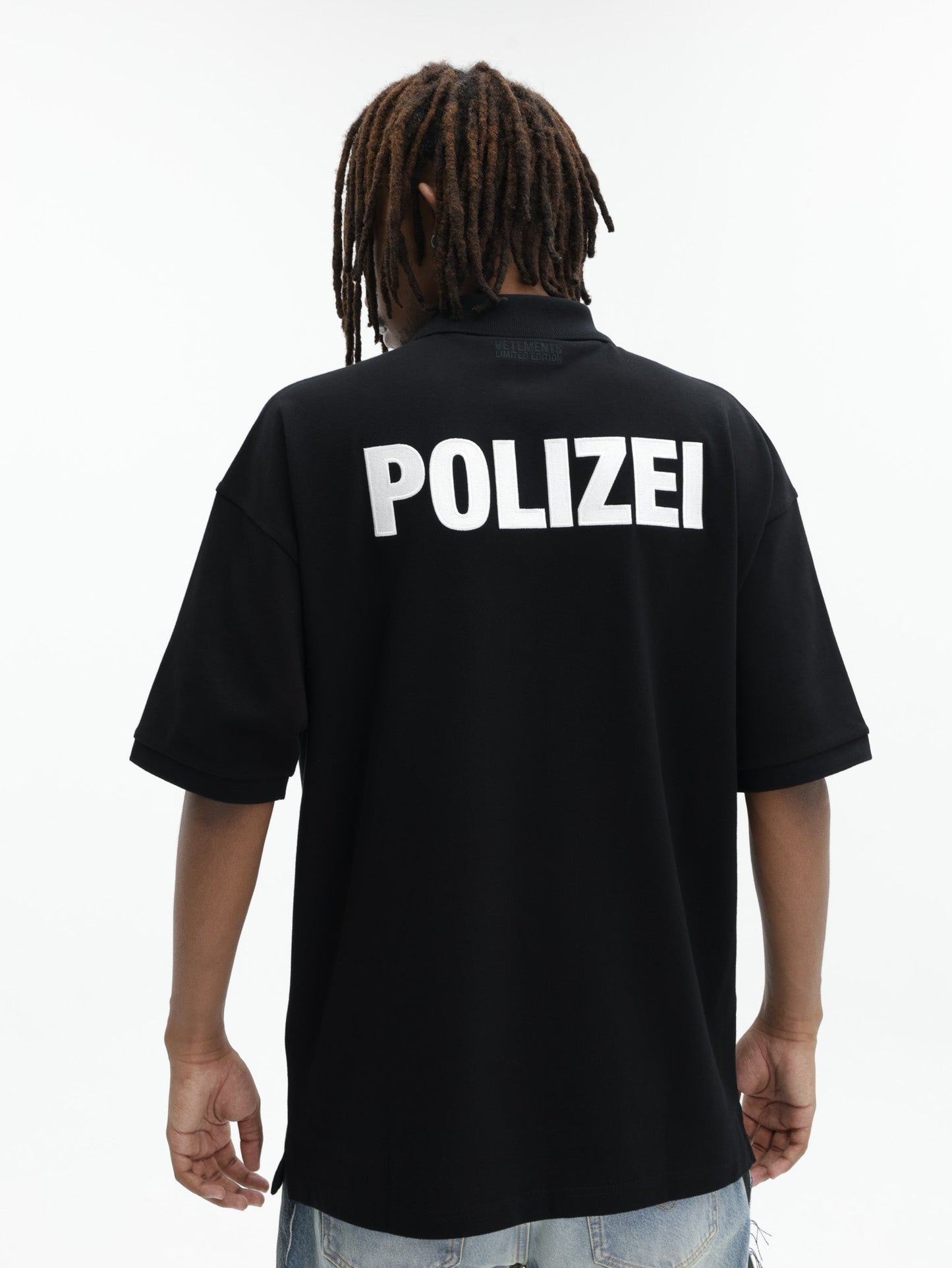 Vetements Golfer Polizei Black