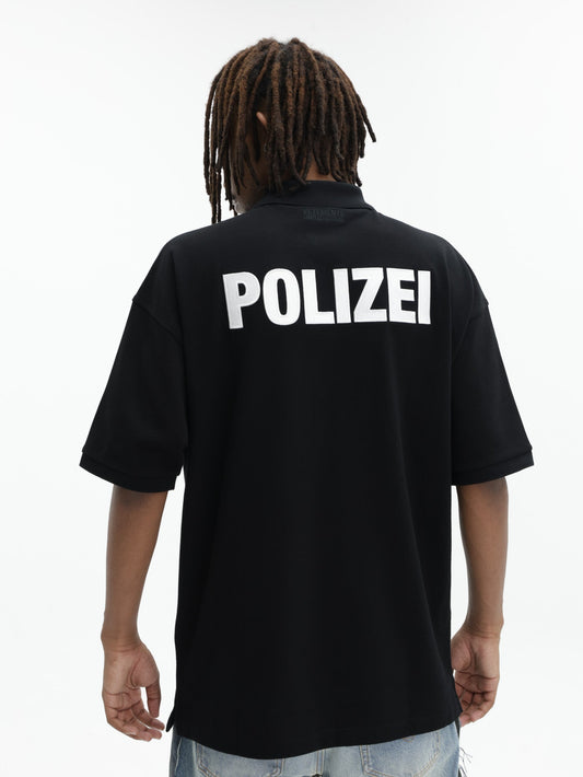 Vetements Golfer Polizei Black