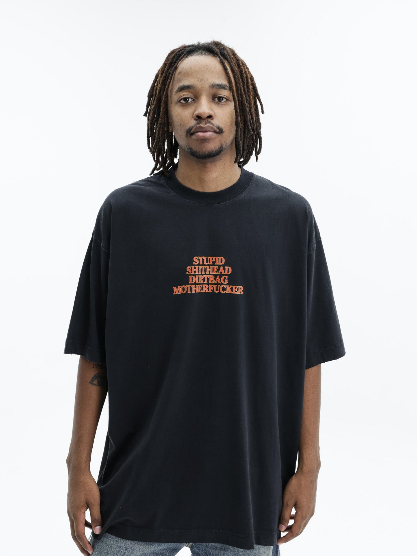 Vetements T-Shirt Mf Black