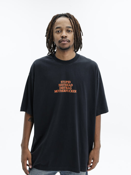 Vetements T-Shirt Mf Black