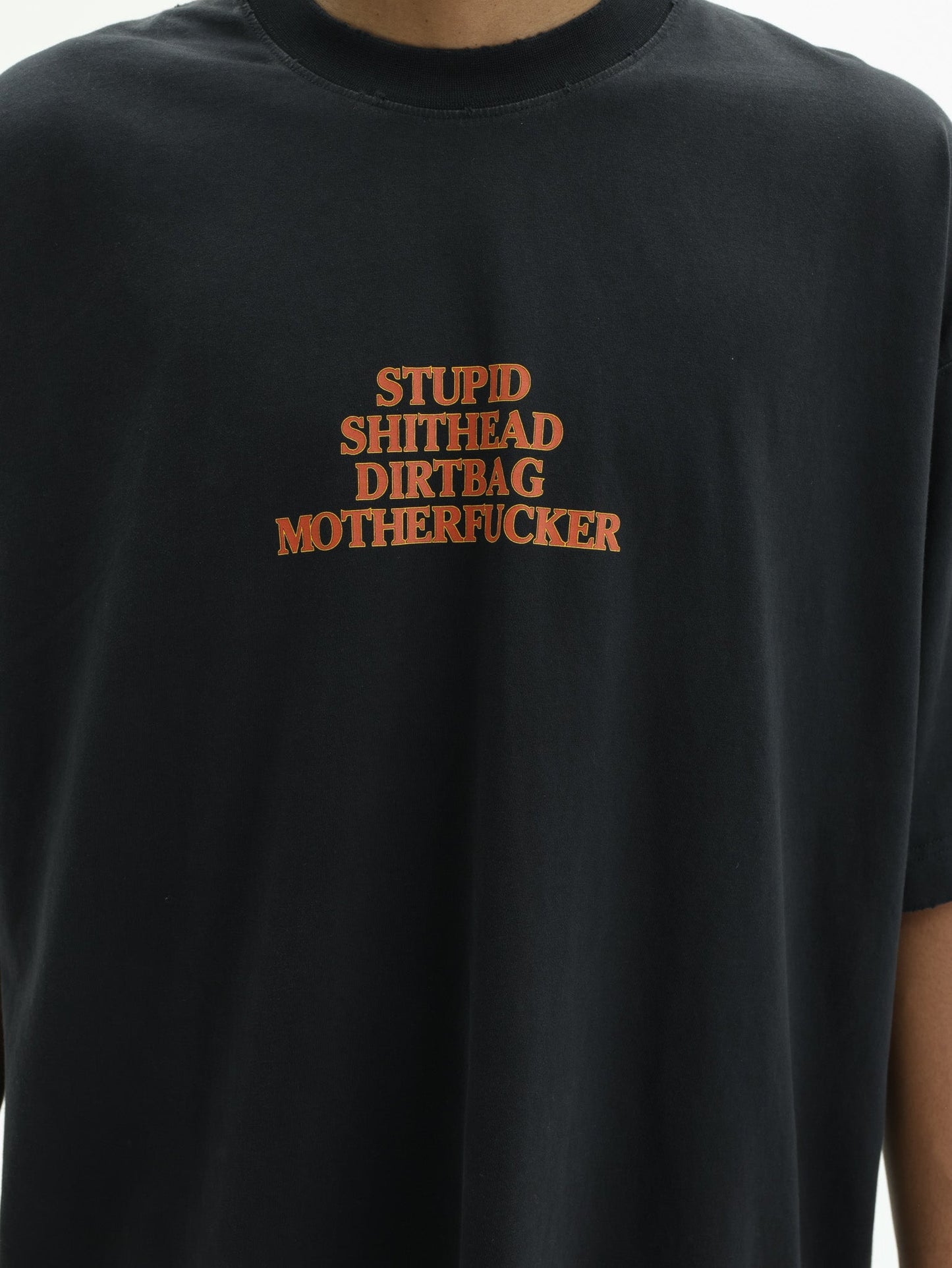 Vetements T-Shirt Mf Black