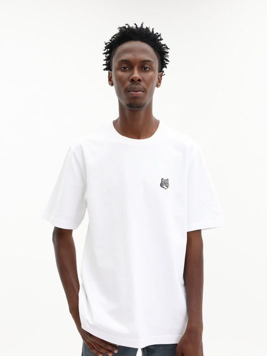 Maison Kitsune T-Shirt Fox Head Comfort White