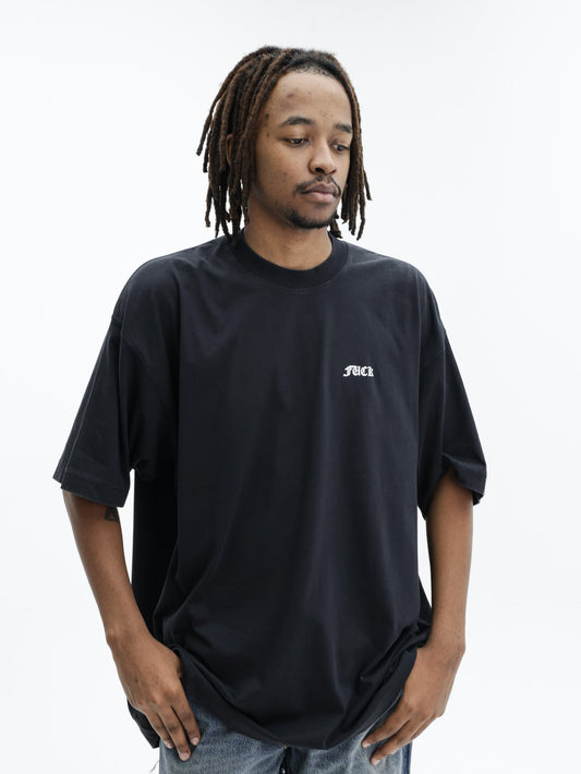 Vetements T-Shirt Fu Black
