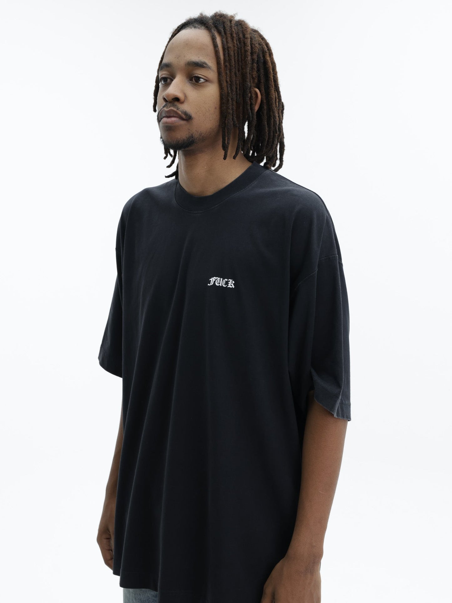 Vetements T-Shirt Fu Black