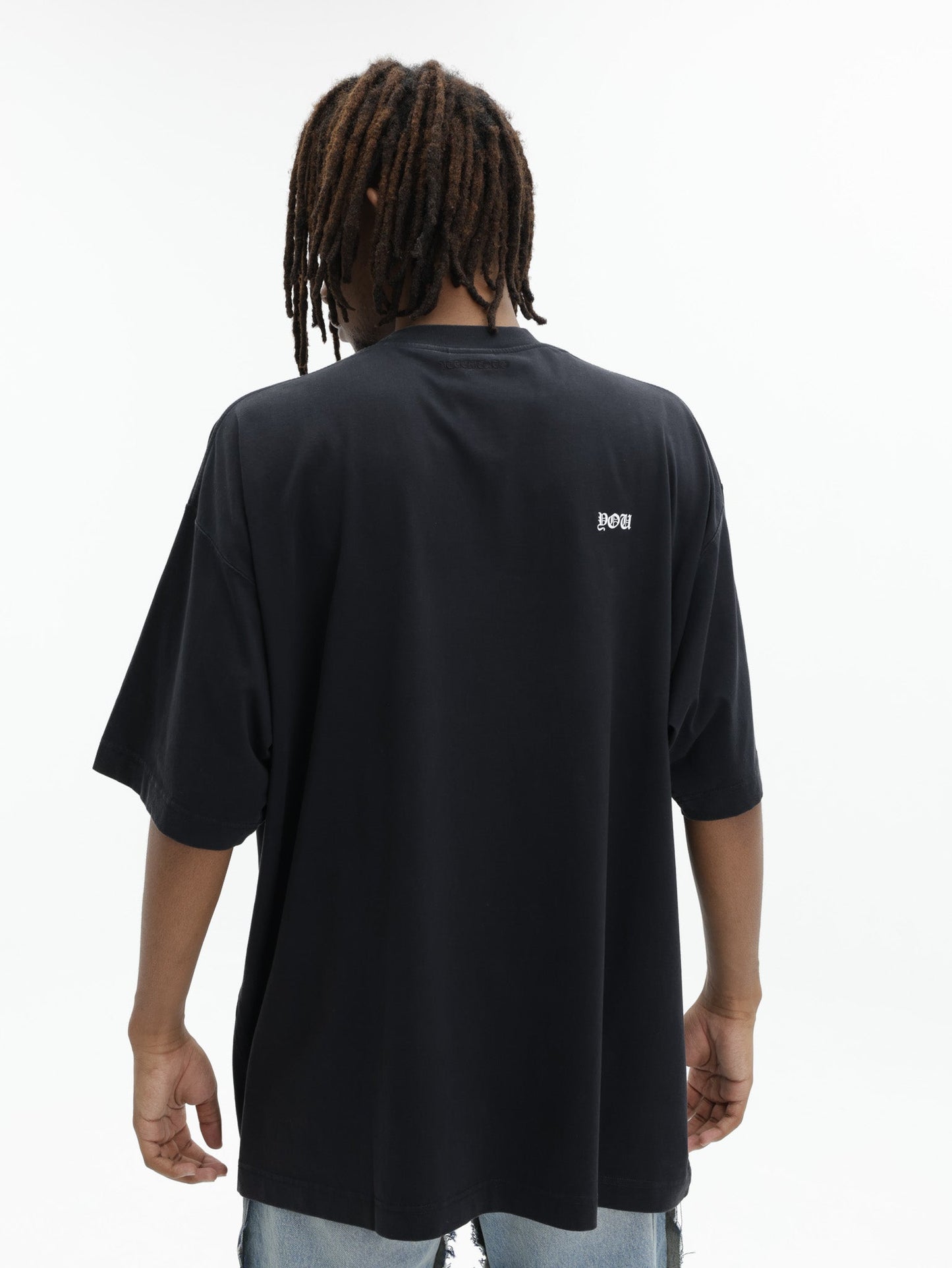 Vetements T-Shirt Fu Black