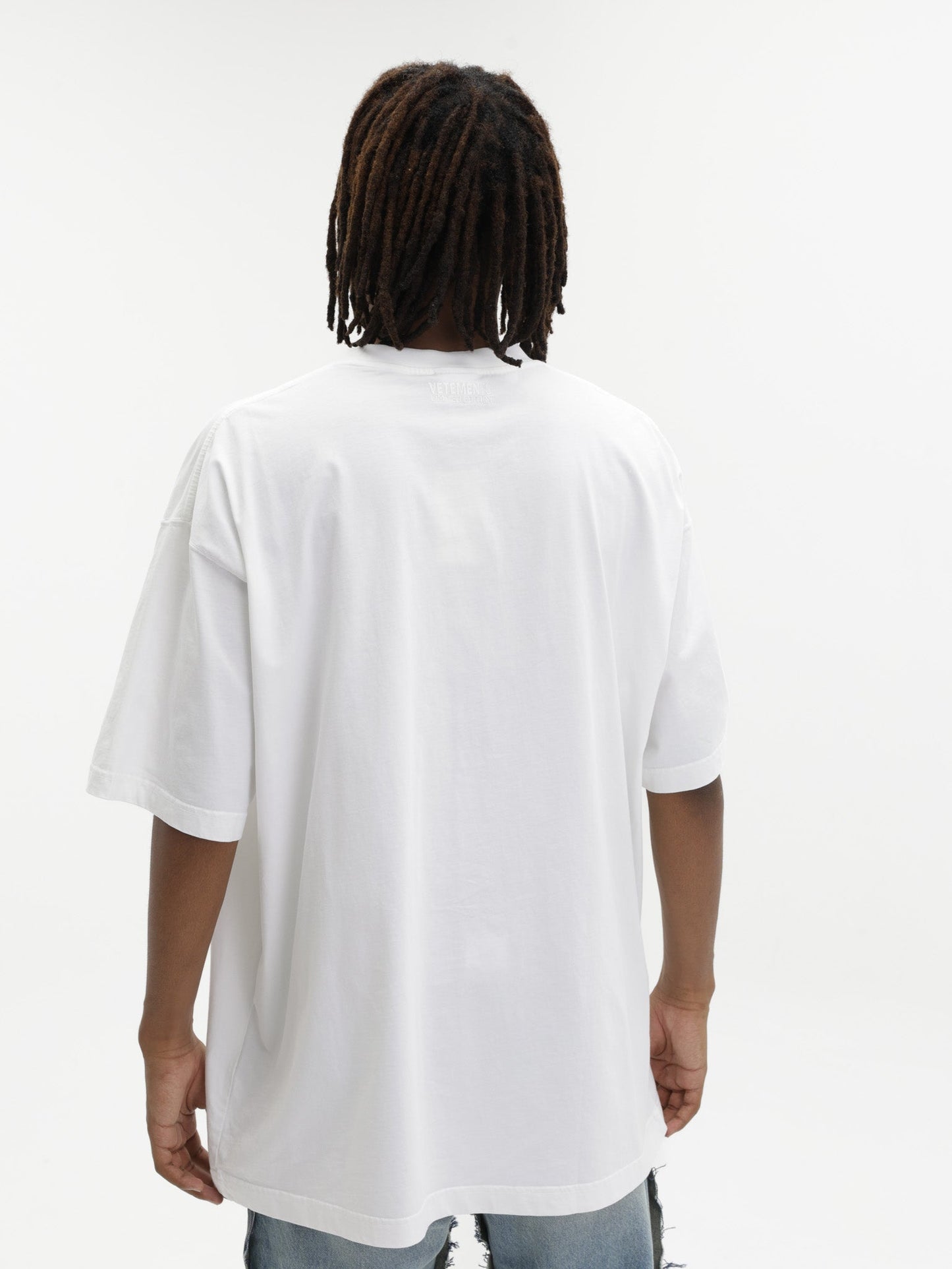 Vetements T-Shirt Sticker White