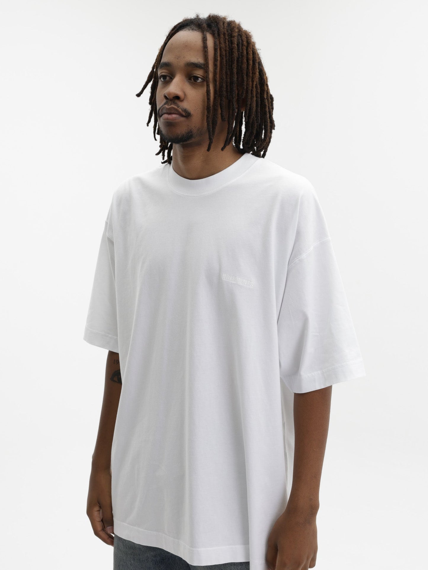 Vetements T-Shirt Iconic Logo White