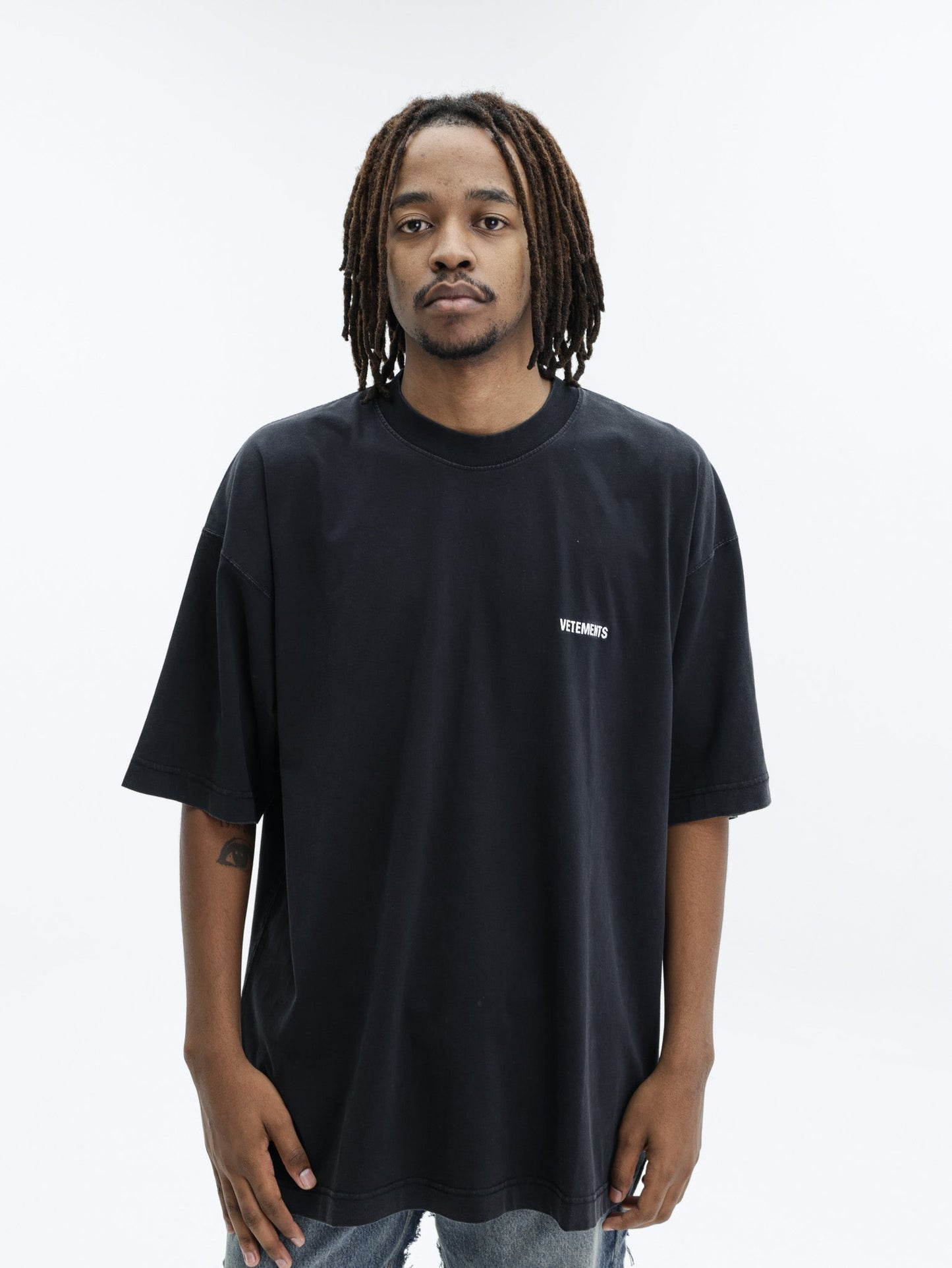 Vetements T-Shirt Iconic Logo Black