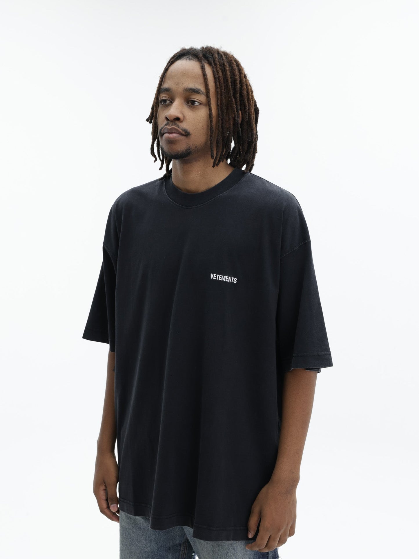 Vetements T-Shirt Iconic Logo Black