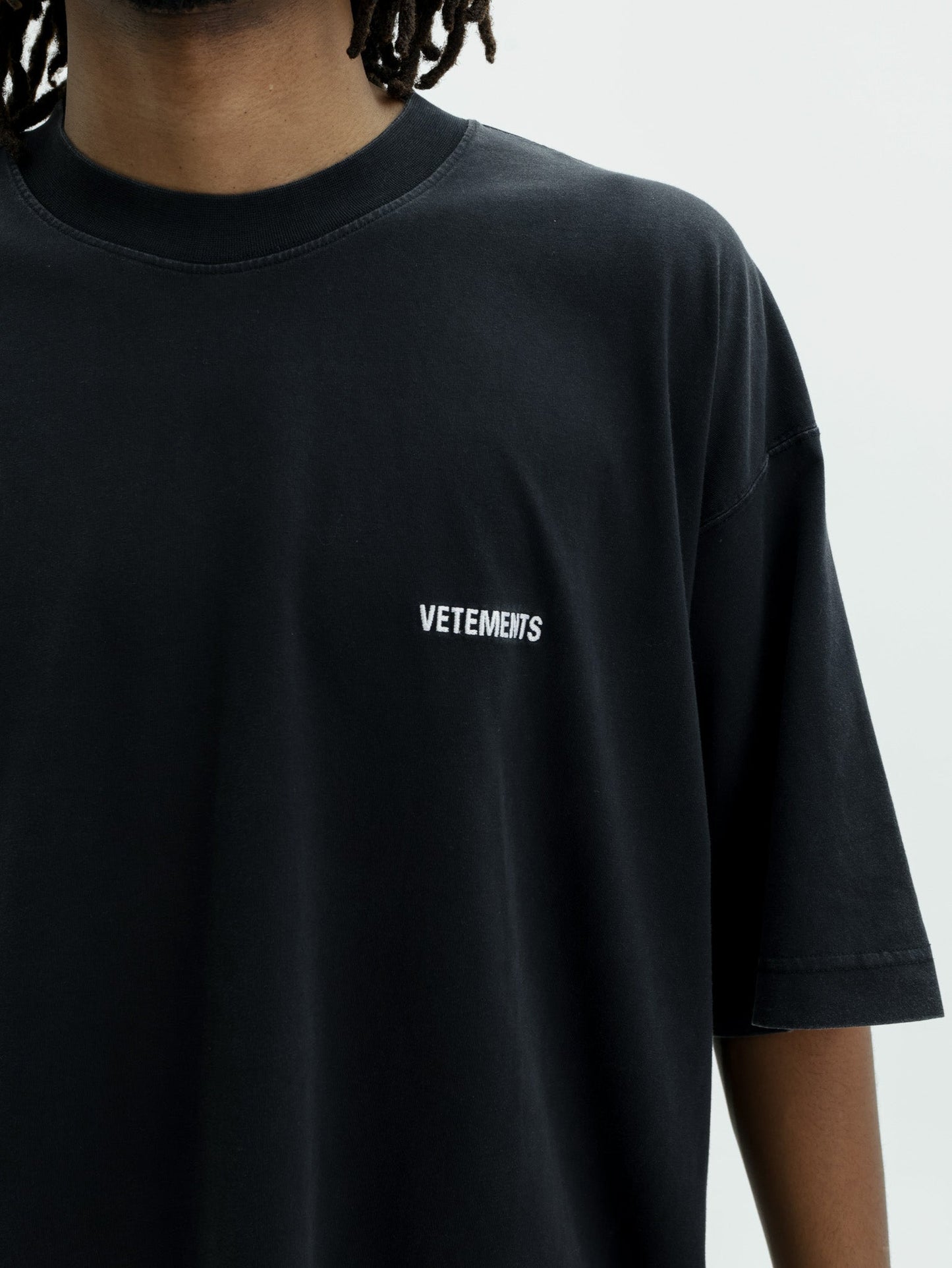 Vetements T-Shirt Iconic Logo Black