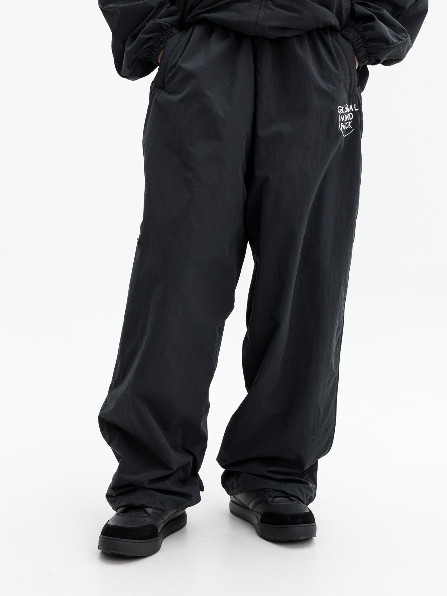 Vetements Track Pants Global Mf Black