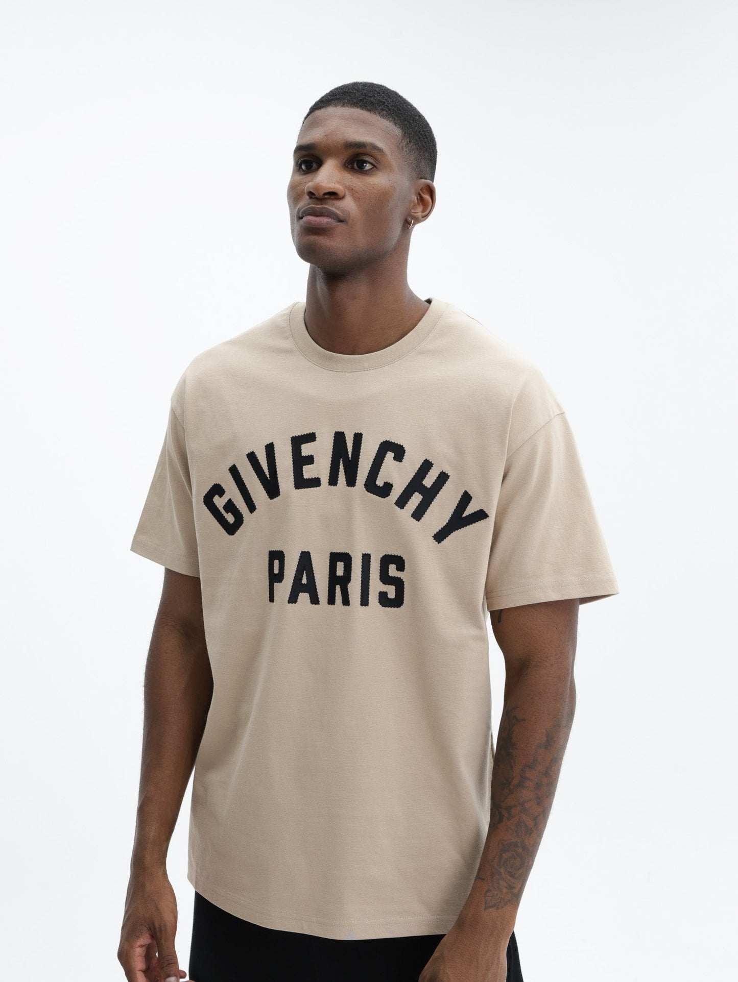 Givenchy T-Shirt Beige-Black