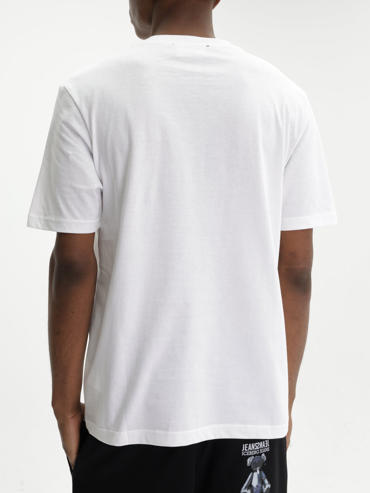 Iceberg Jeans T-Shirt 1986 Ibj Logo Print White
