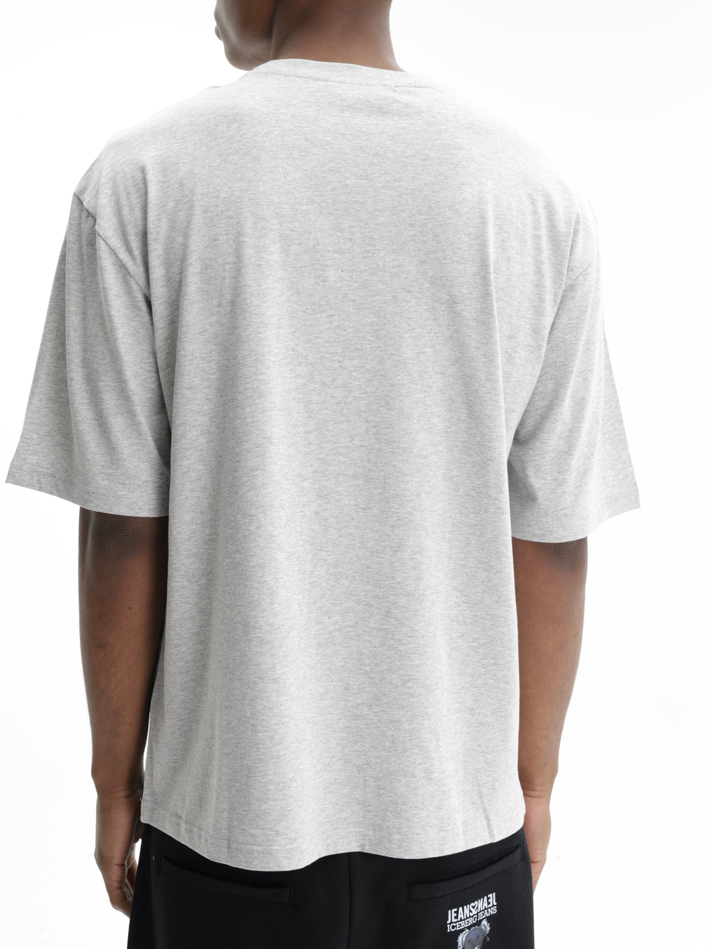 Iceberg Jeans T-Shirt Teddy Print Grey