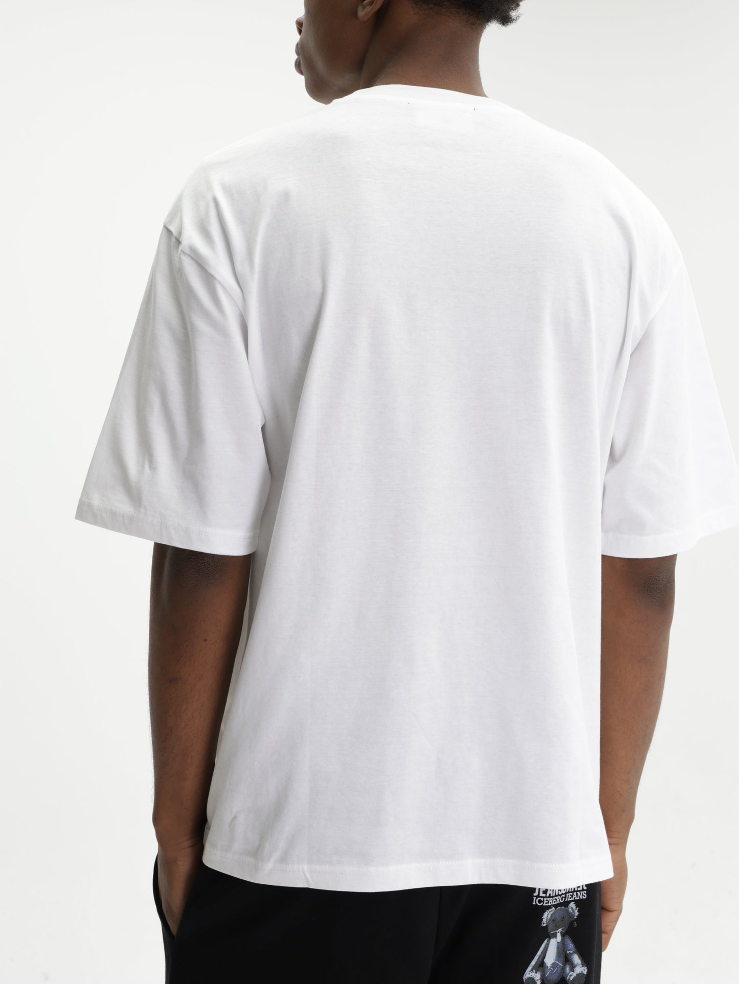 Iceberg Jeans T-Shirt Teddy Print White