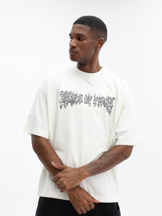 Vetements T-Shirt Cof Logo Regular  White