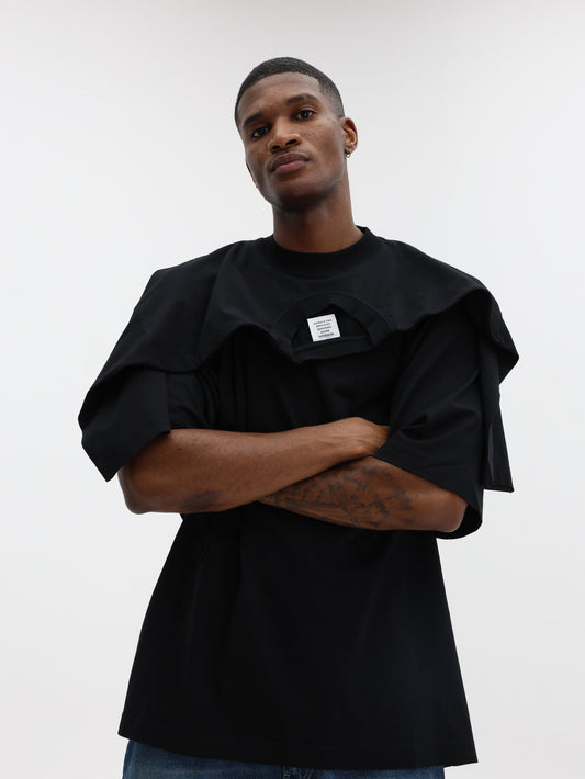 Vetements T-Shirt Double Layered Black