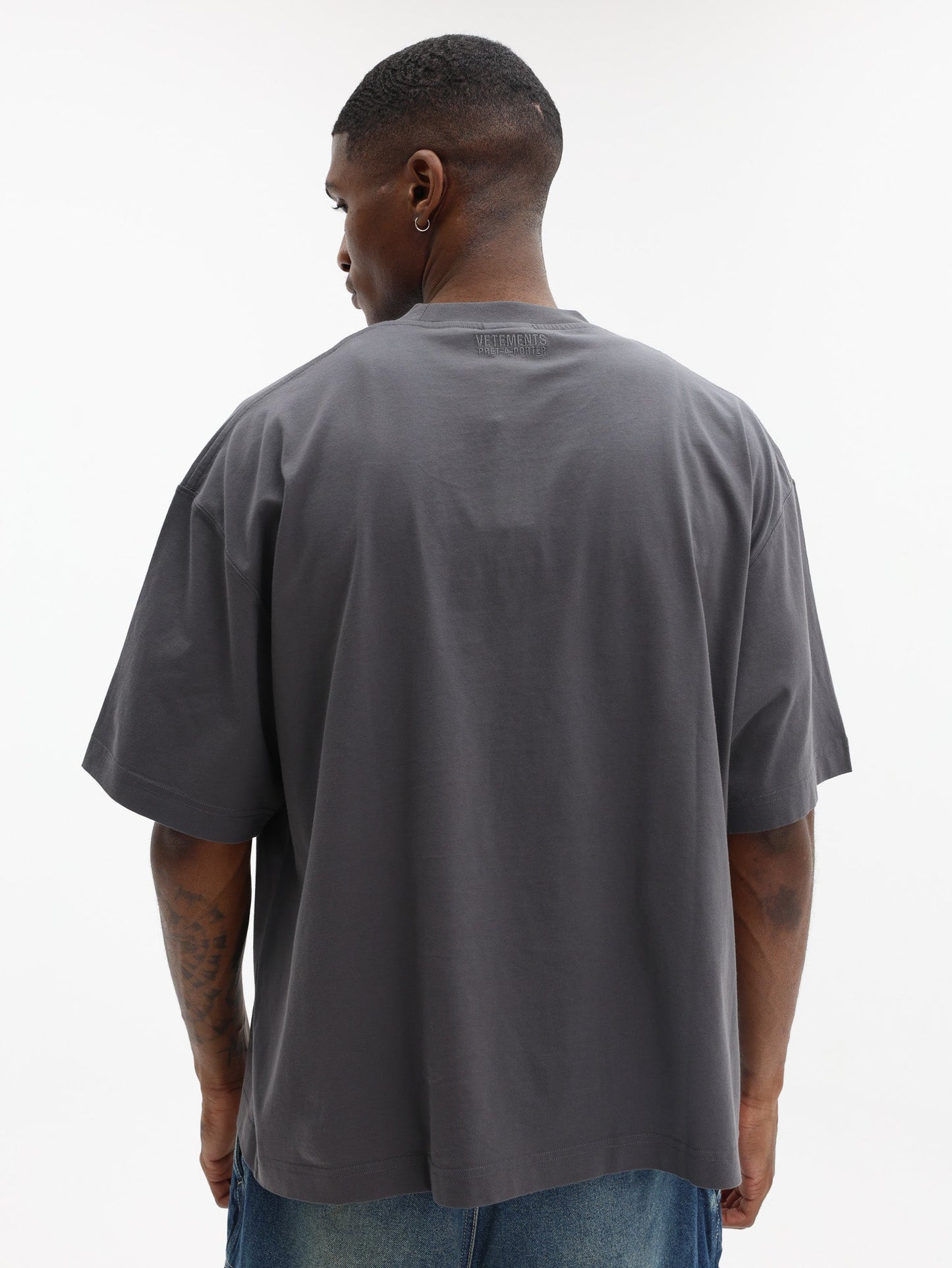 Vetements T-Shirt Metal Logo Regular Magnet