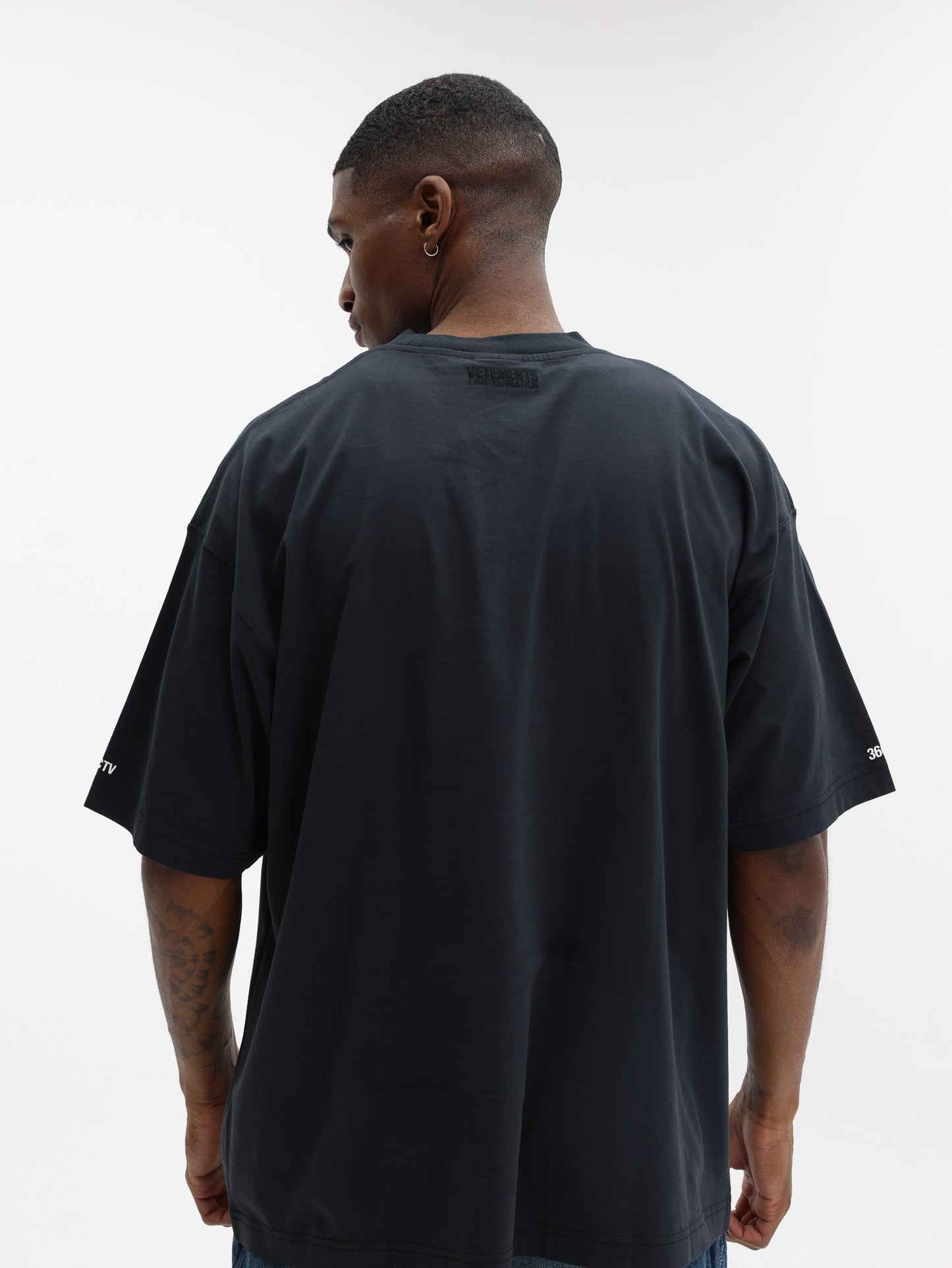 Vetements T-Shirt Cctv Oversized  Black