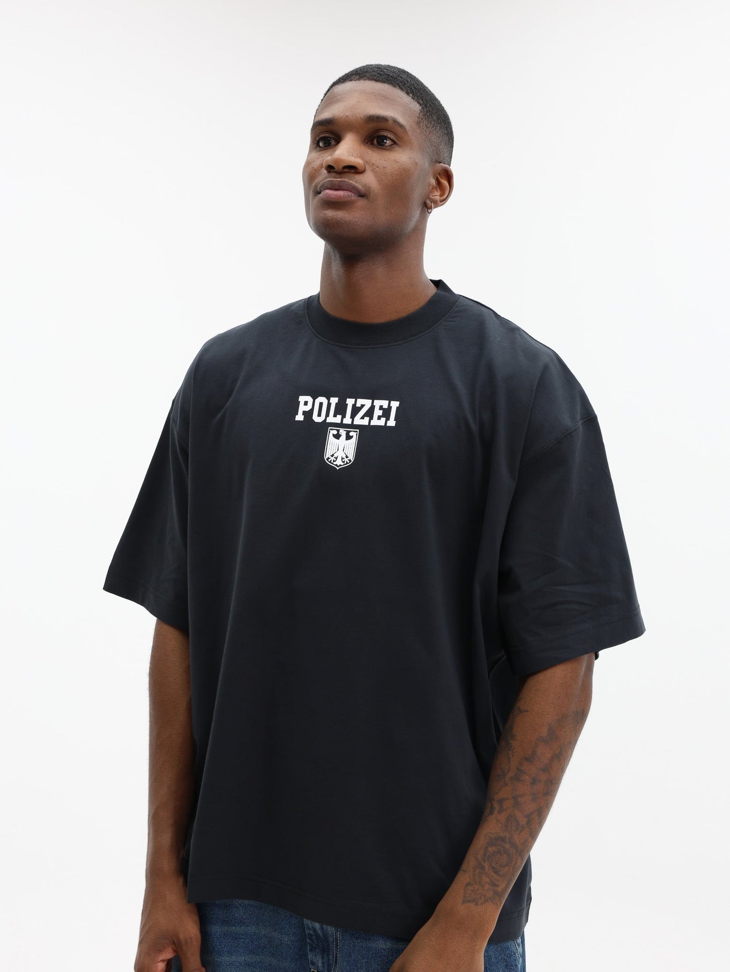 Vetements T-Shirt Polizei Regular Black