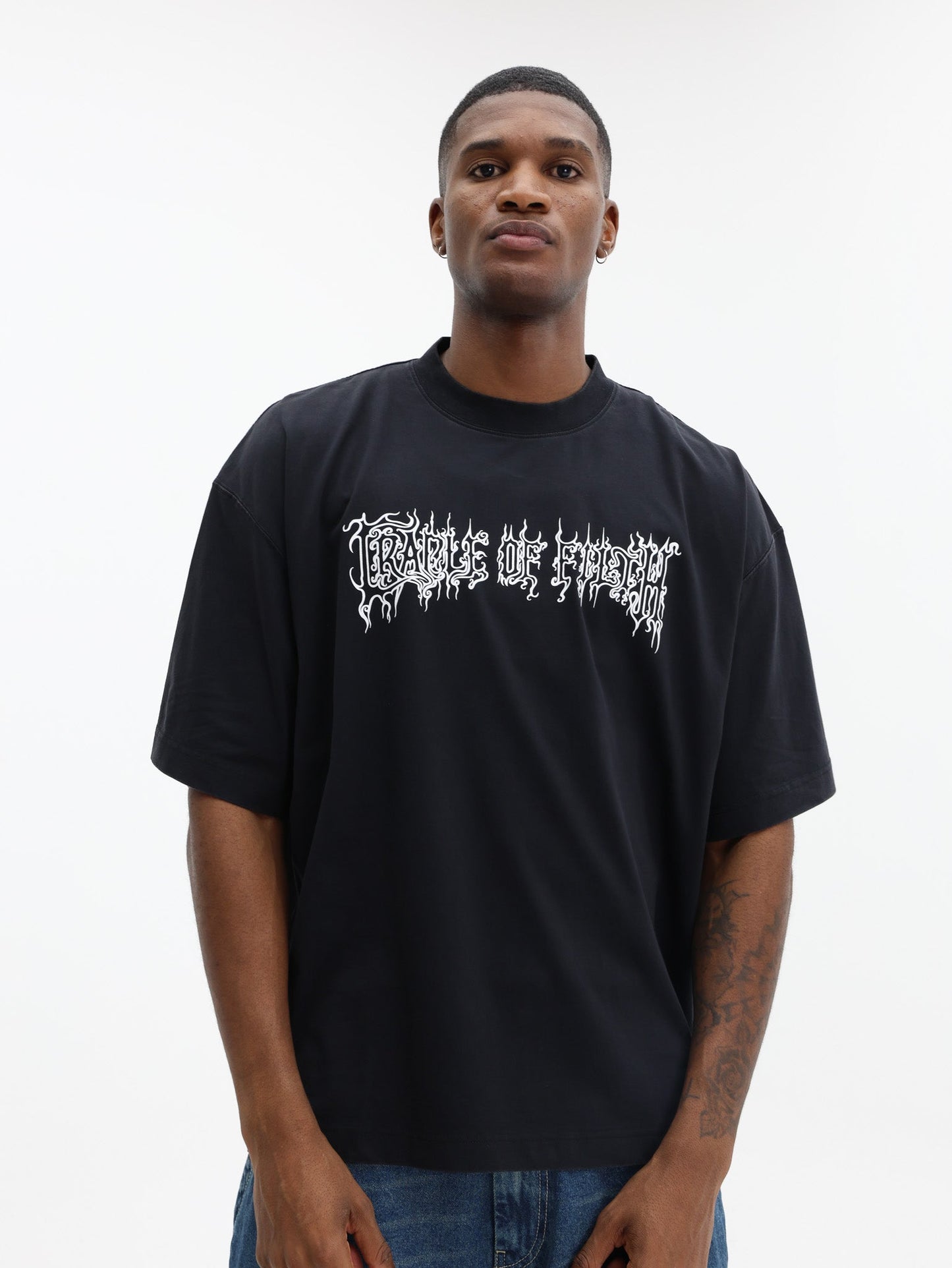 Vetements T-Shirt Cof Logo Regular Black