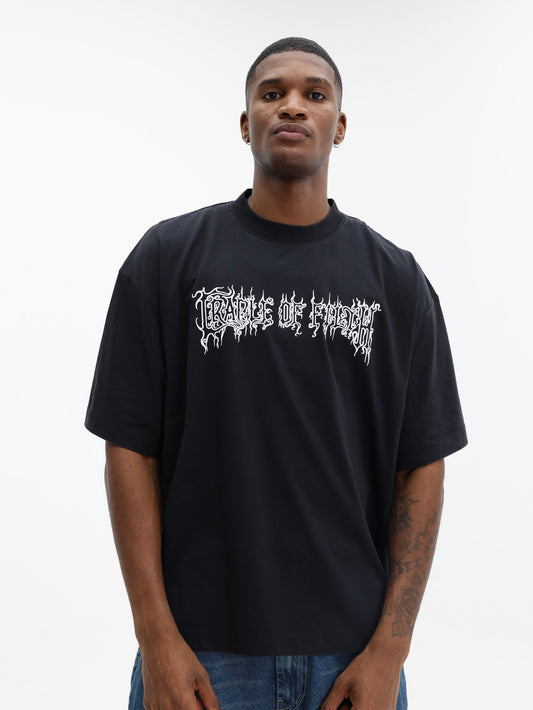Vetements T-Shirt Cof Logo Regular Black