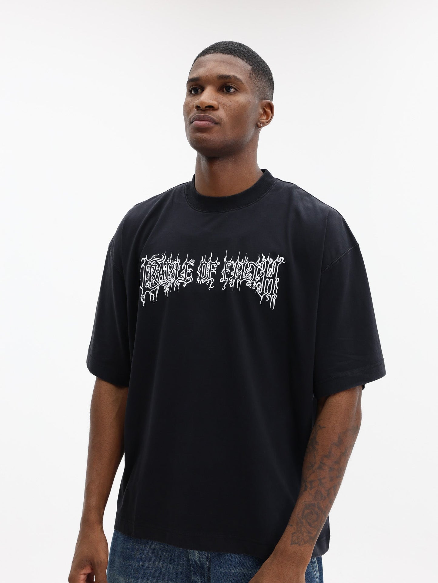 Vetements T-Shirt Cof Logo Regular Black