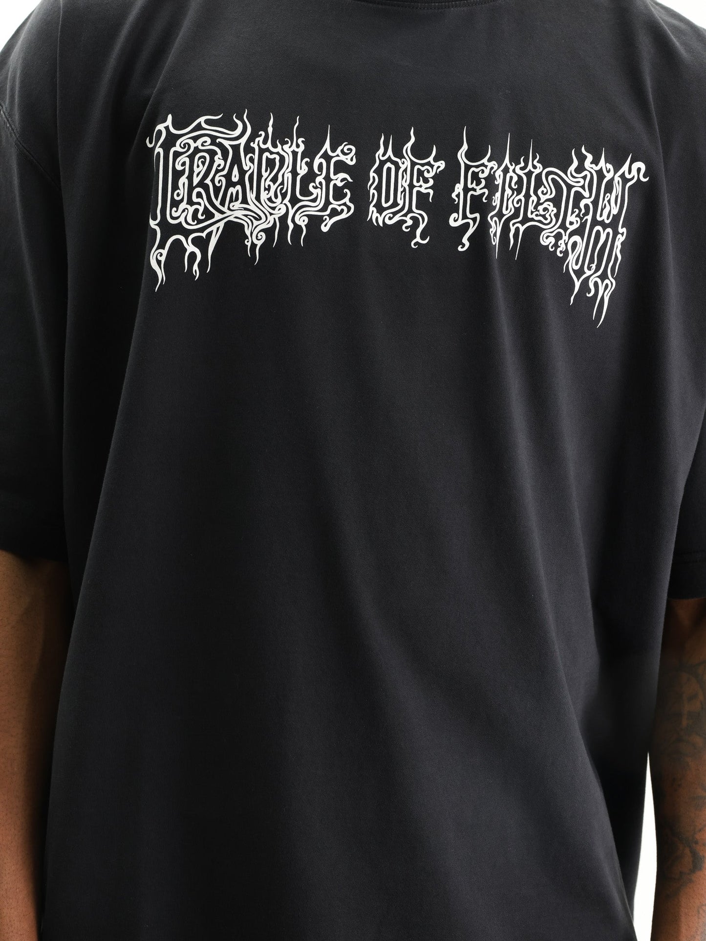 Vetements T-Shirt Cof Logo Regular Black