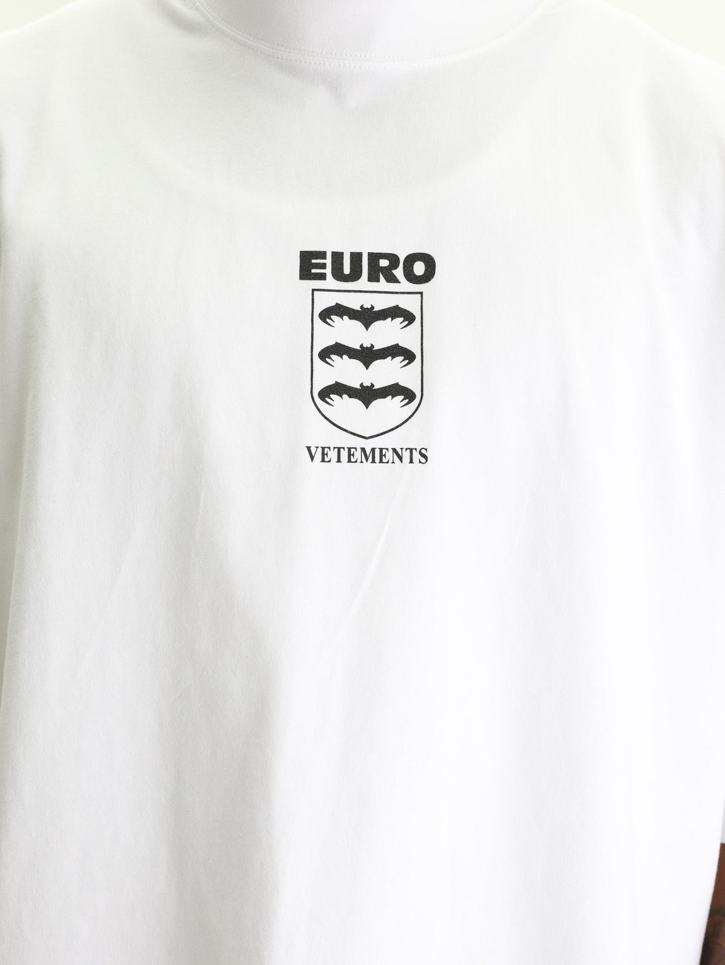 Vetements T-Shirt Bats Logo Regular White