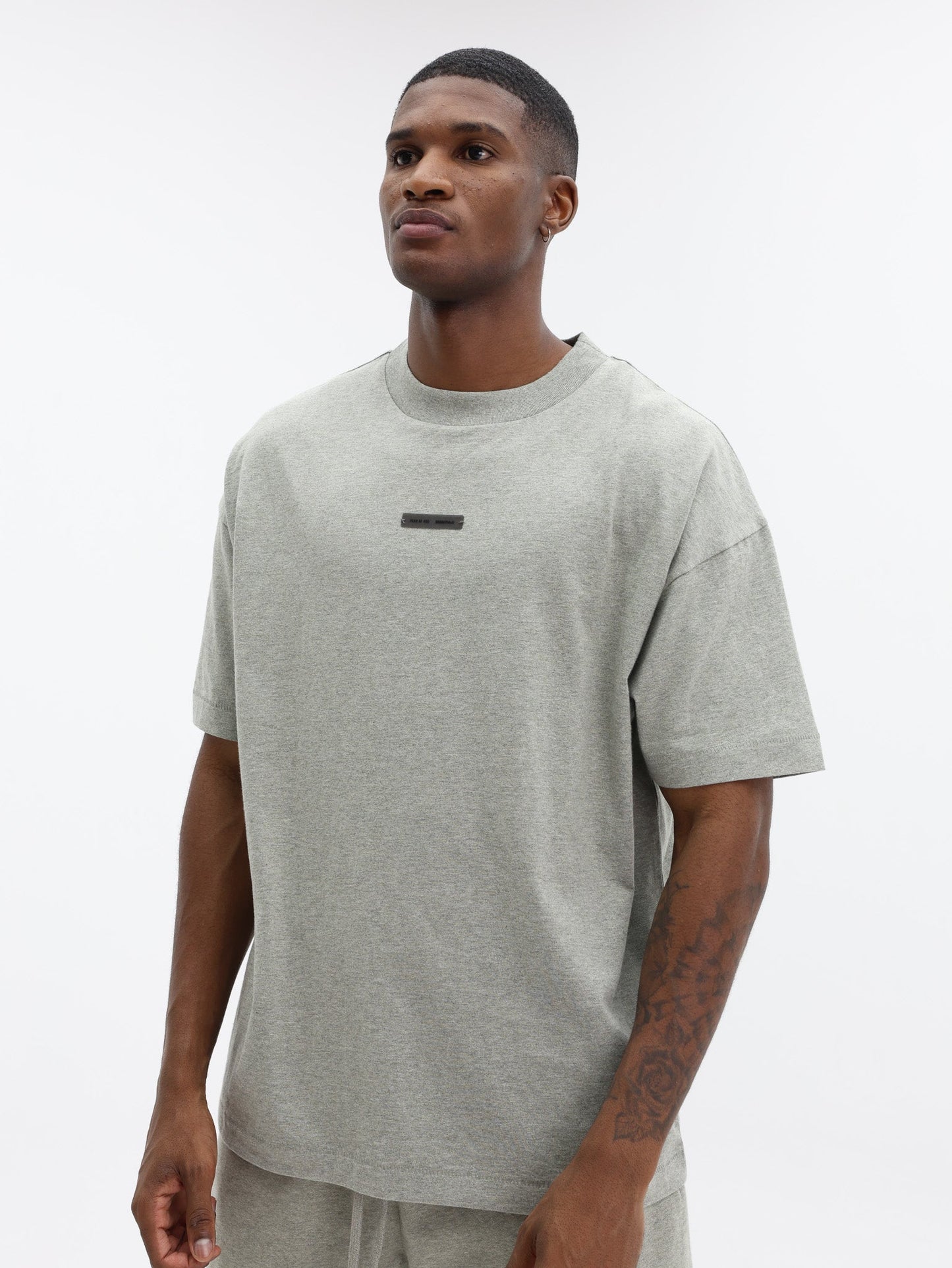 Essentials Classic T-Shirt Concrete Heather