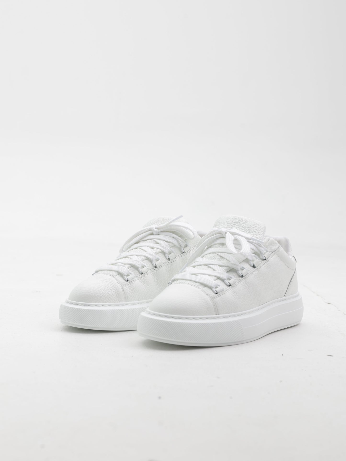 Cleens Sneakers C32 Full Textured White