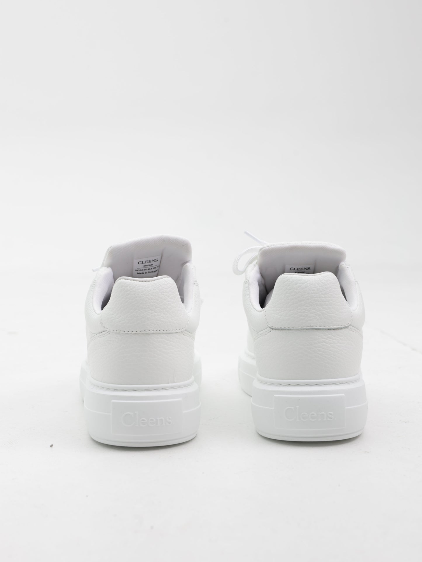 Cleens Sneakers C32 Full Textured White