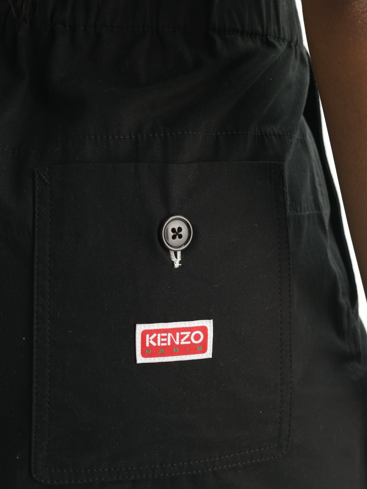 Kenzo  Pants Button Black