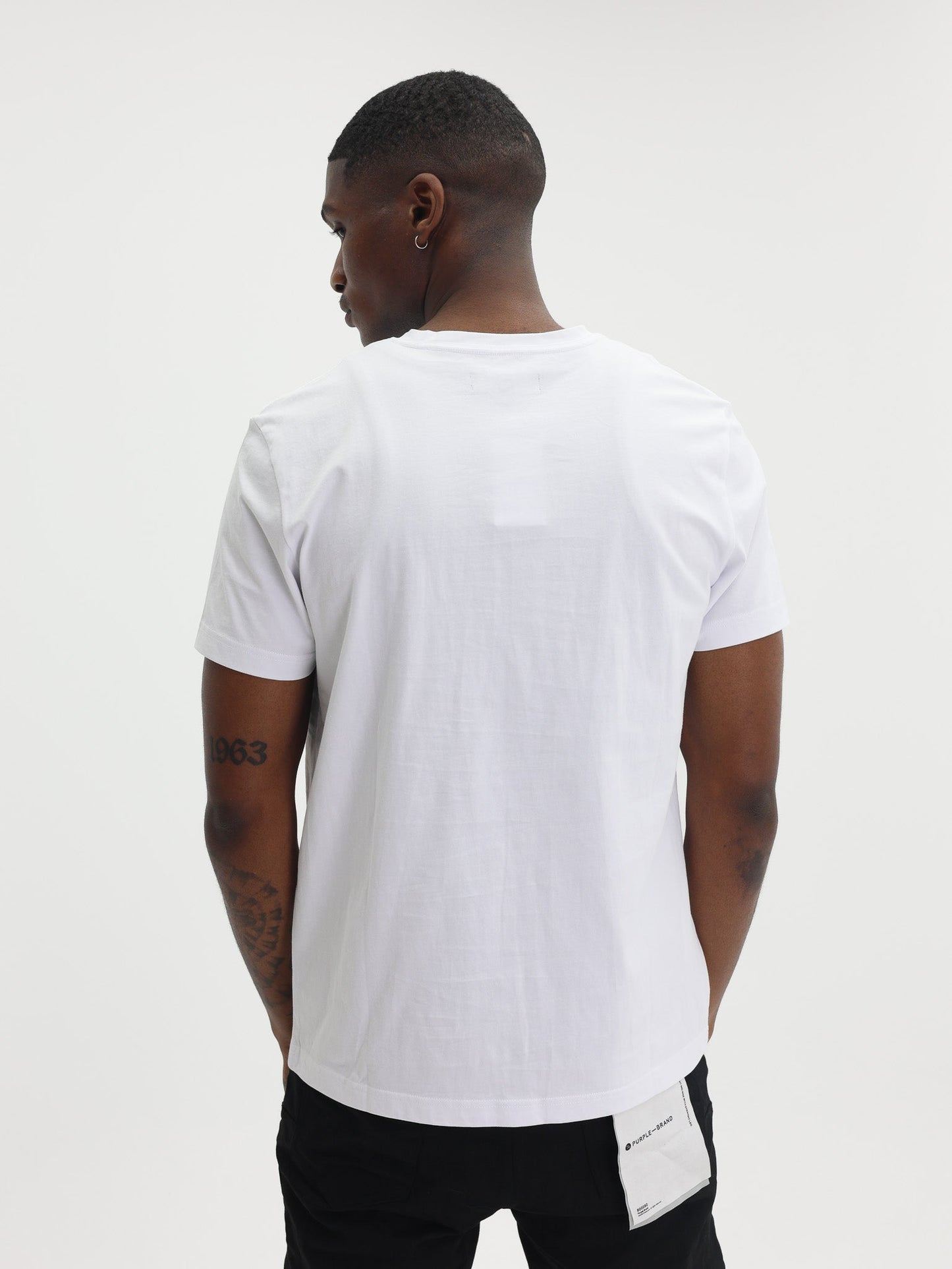 Purple T-Shirt Clean White