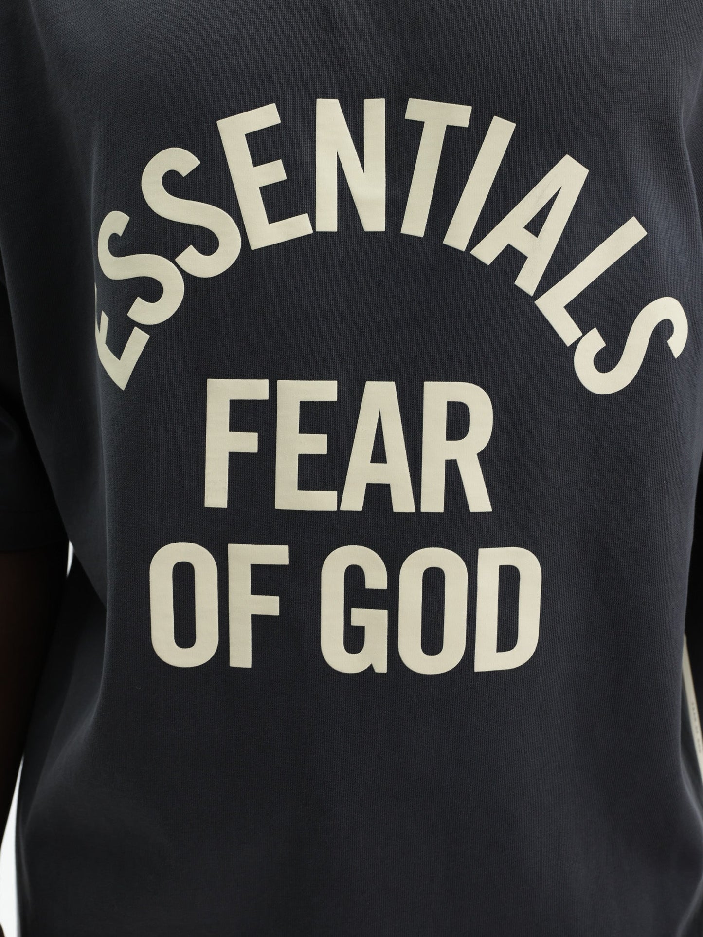 Fear Of God T-Shirt Campus 90'S Short Sleeve Black