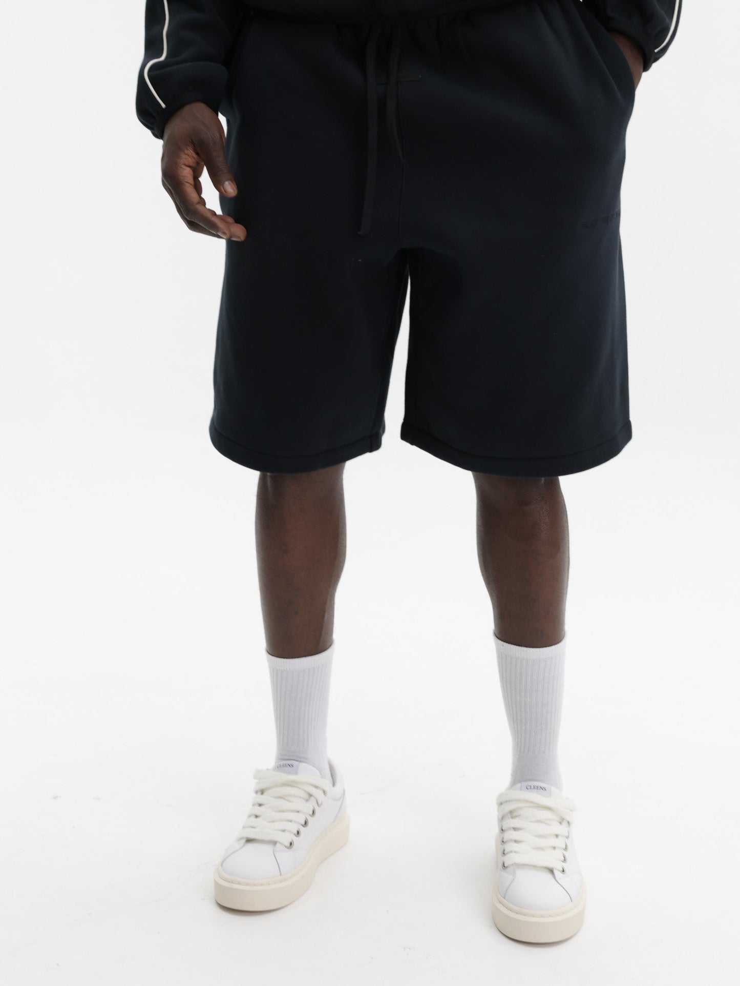 Fear Of God Shorts Active Trace Relaxed Navy