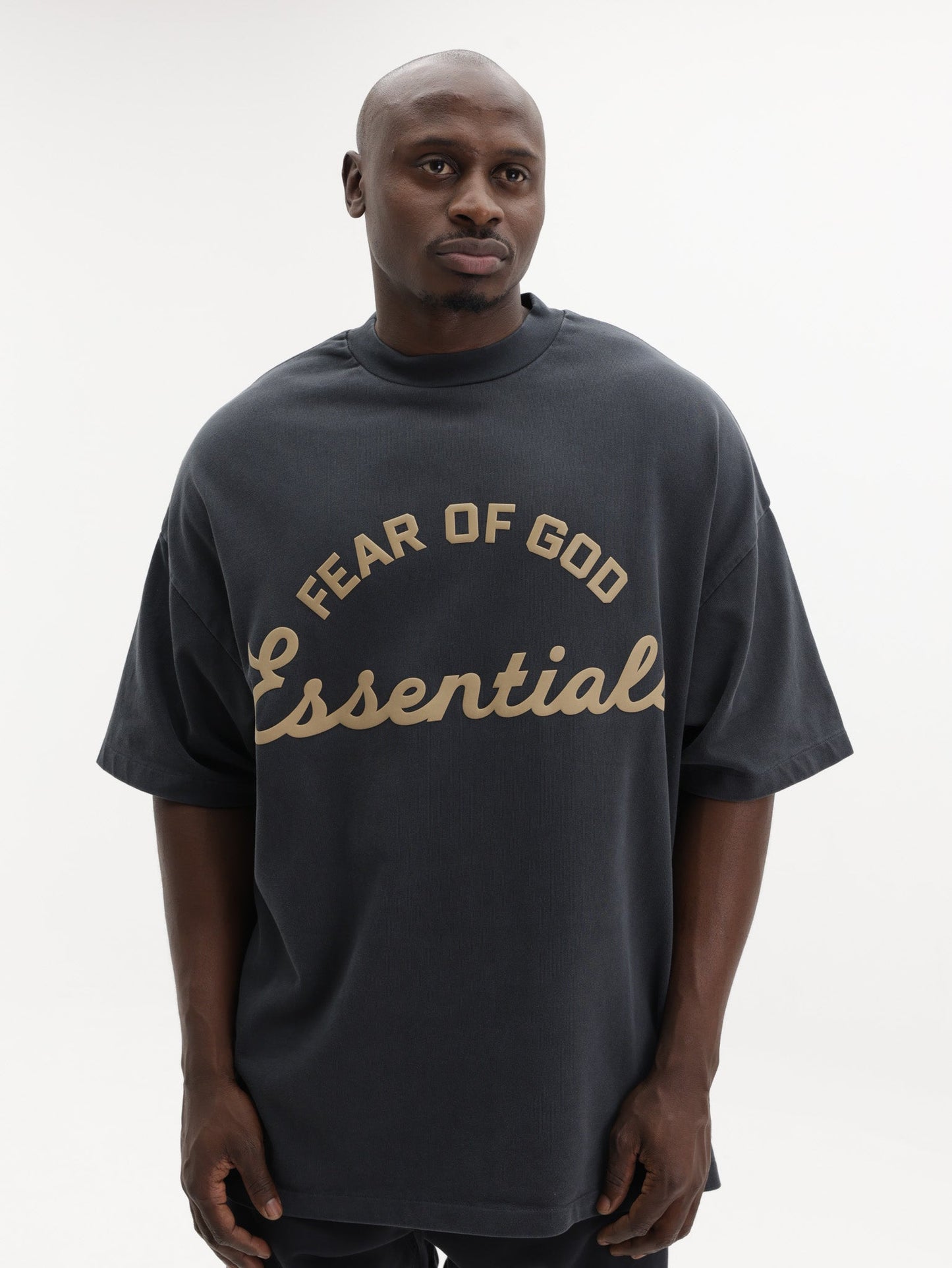 Fear Of God T-Shirt Training 90'S  Short Sleeve Charcoal