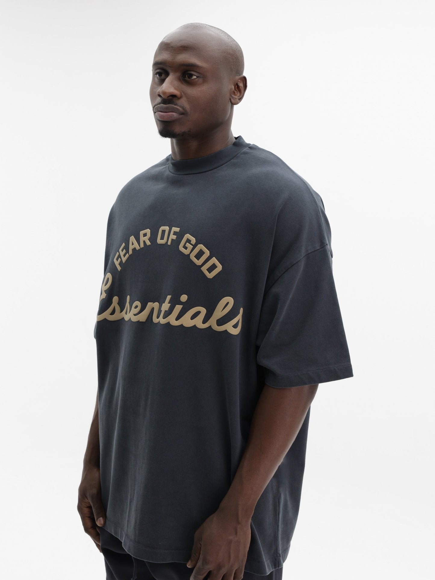Fear Of God T-Shirt Training 90'S  Short Sleeve Charcoal