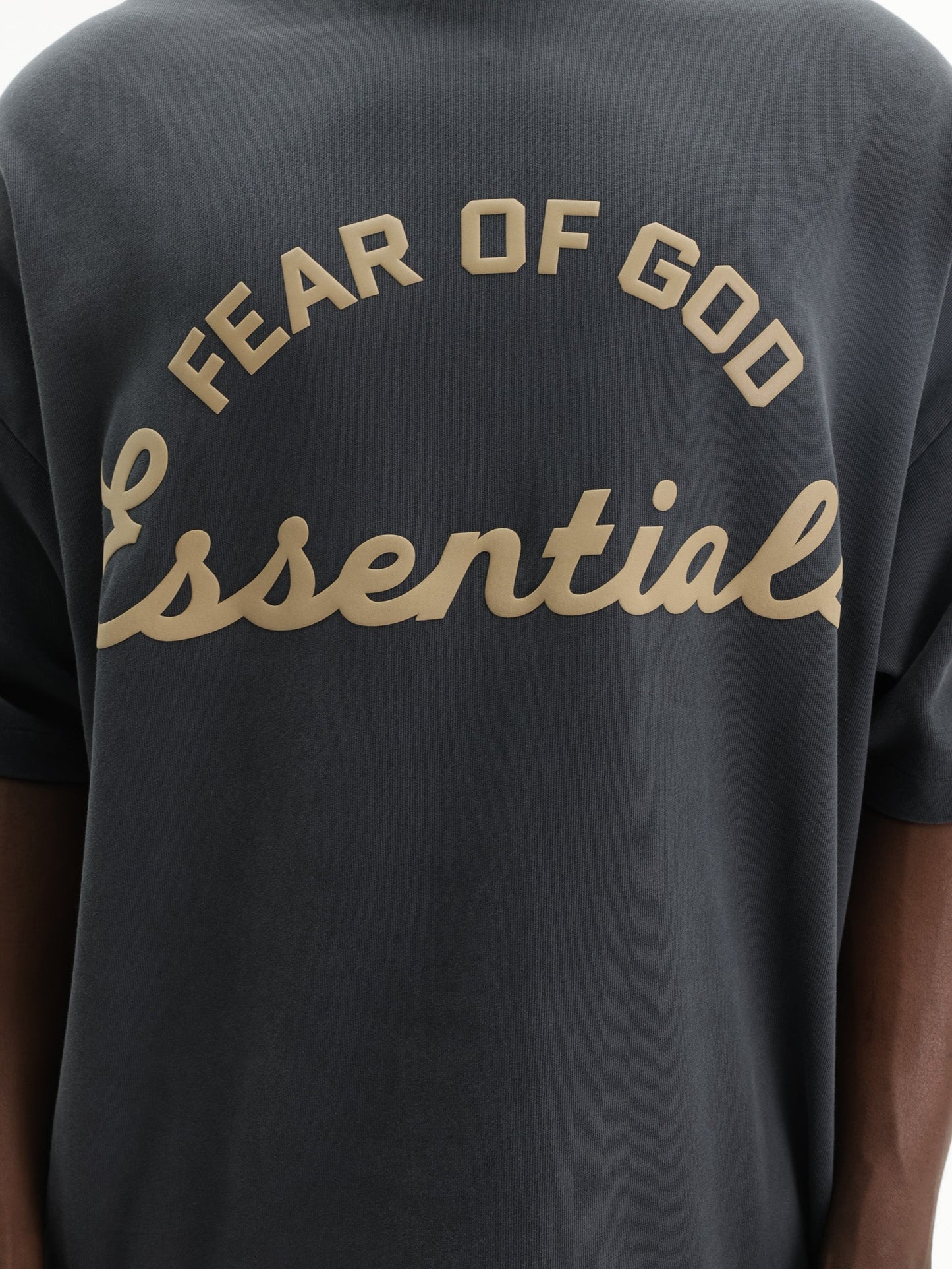 Fear Of God T-Shirt Training 90'S  Short Sleeve Charcoal