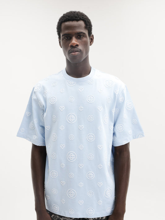 Casablanca T-Shirt Oversized Applique Monogram