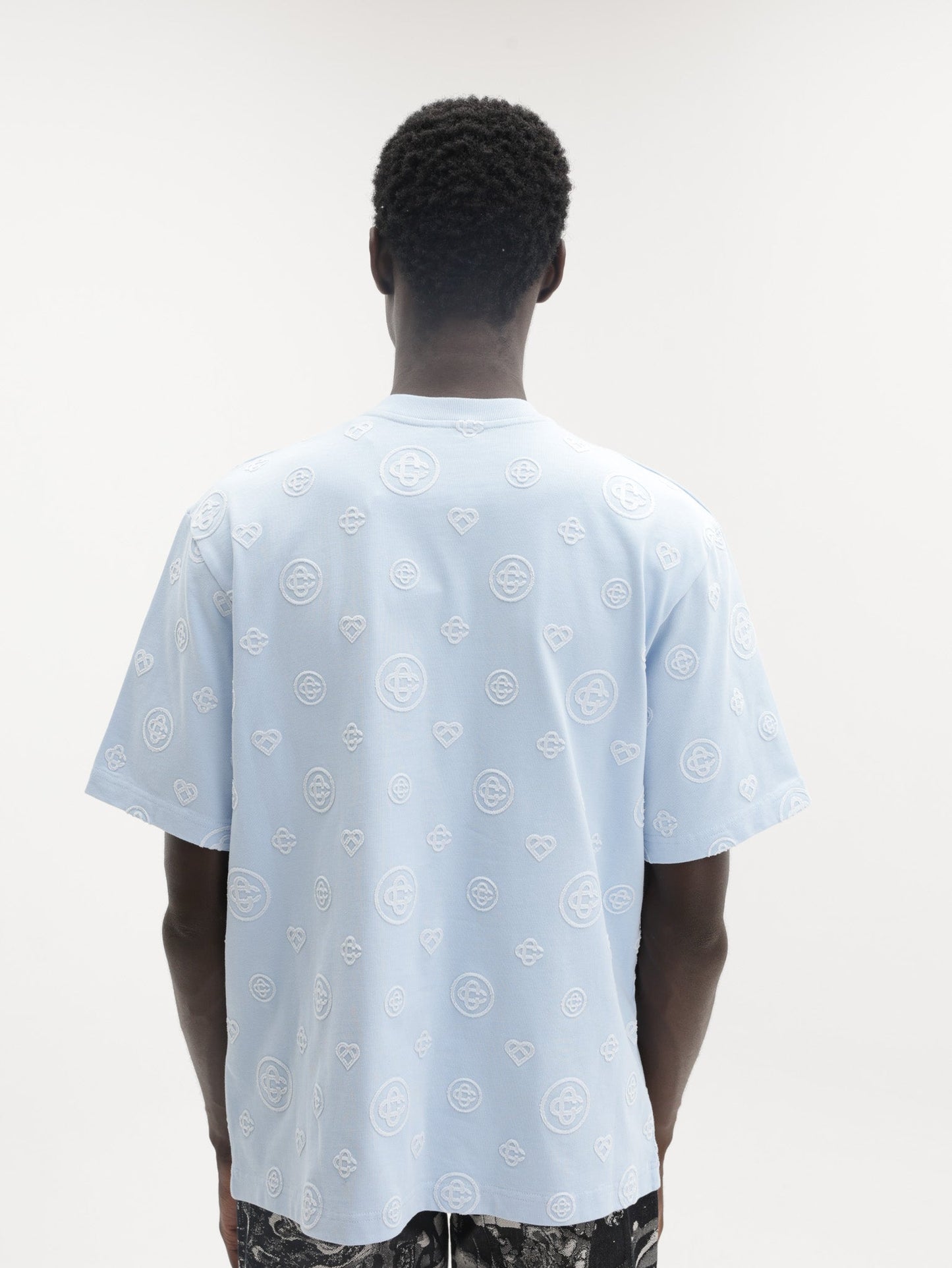 Casablanca T-Shirt Oversized Applique Monogram