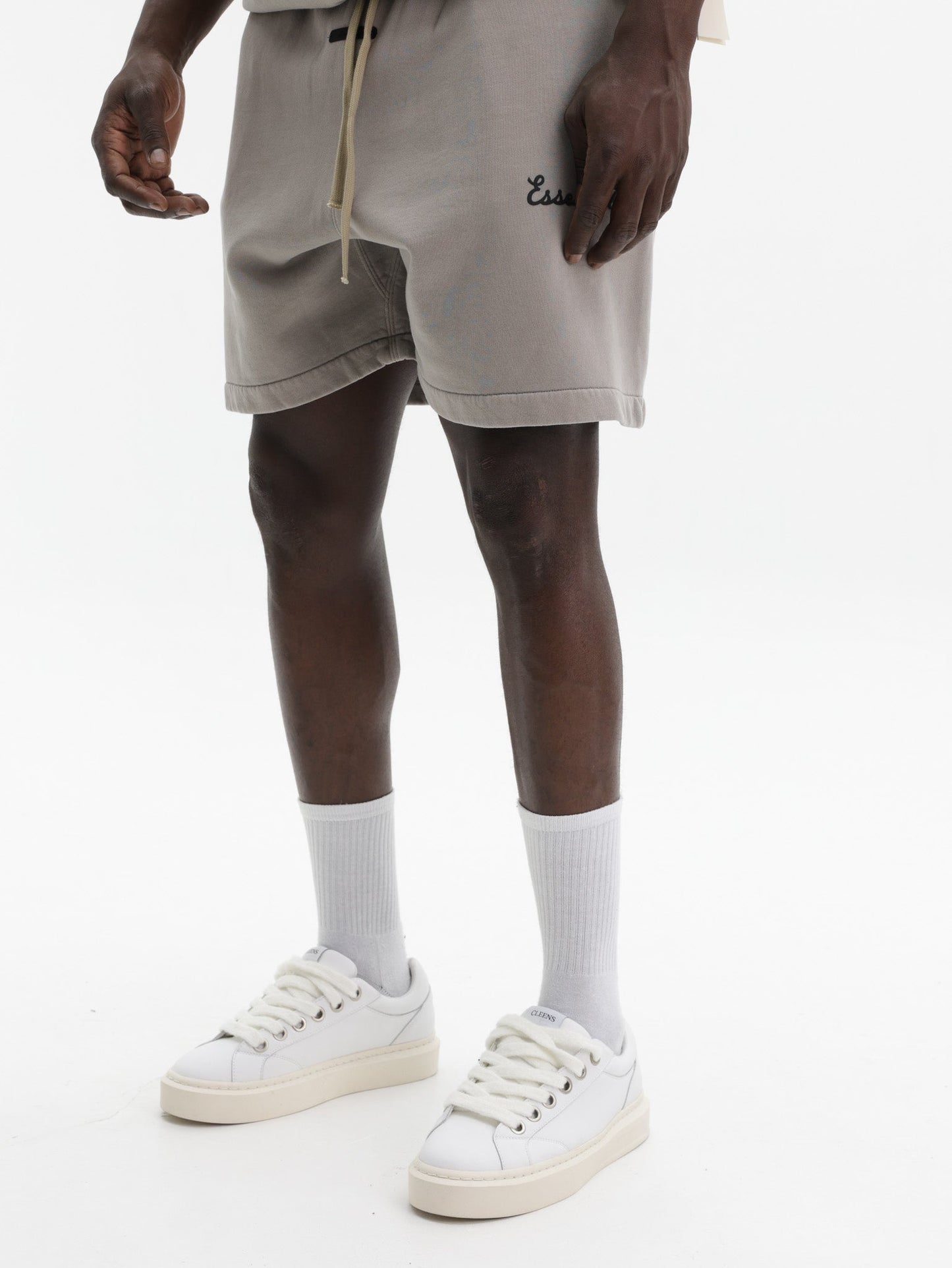 Fear Of God Shorts Training Classic Fit Off White