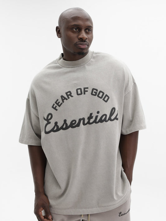 Fear Of God T-Shirt Training 90'S  Short Sleeve Light Grey