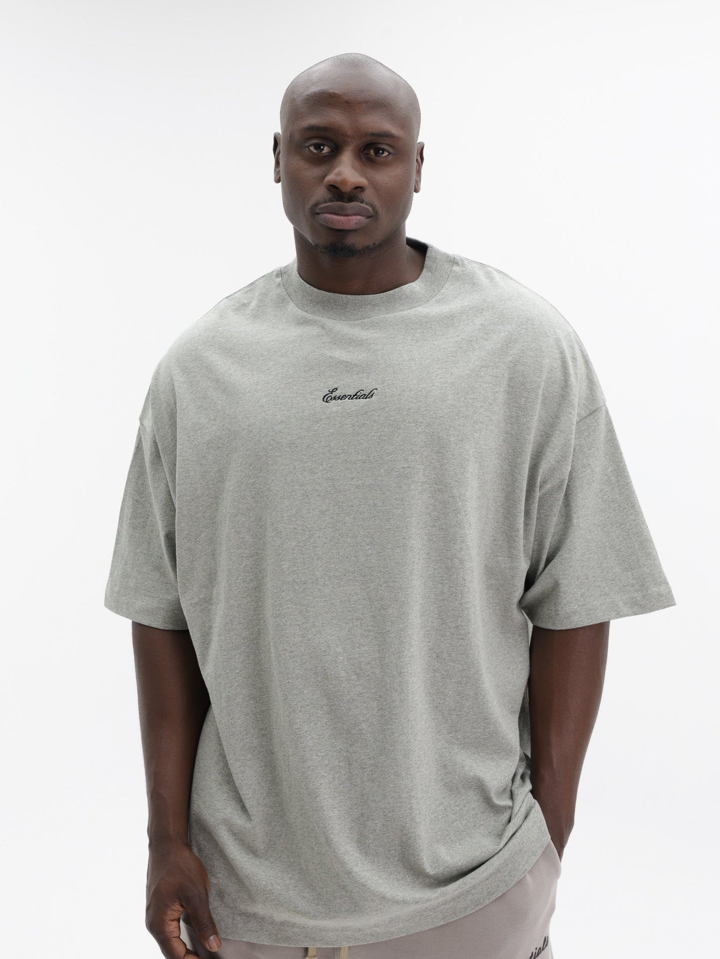 Fear Of God T-Shirt Signature 90'S Short Sleeve Grey