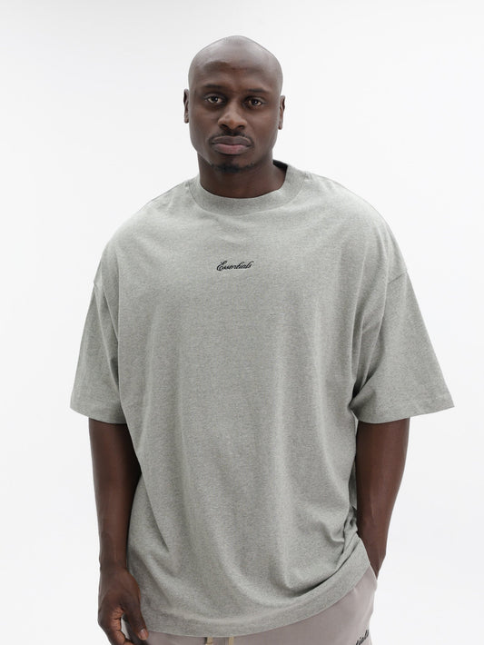 Fear Of God T-Shirt Signature 90'S Short Sleeve Grey