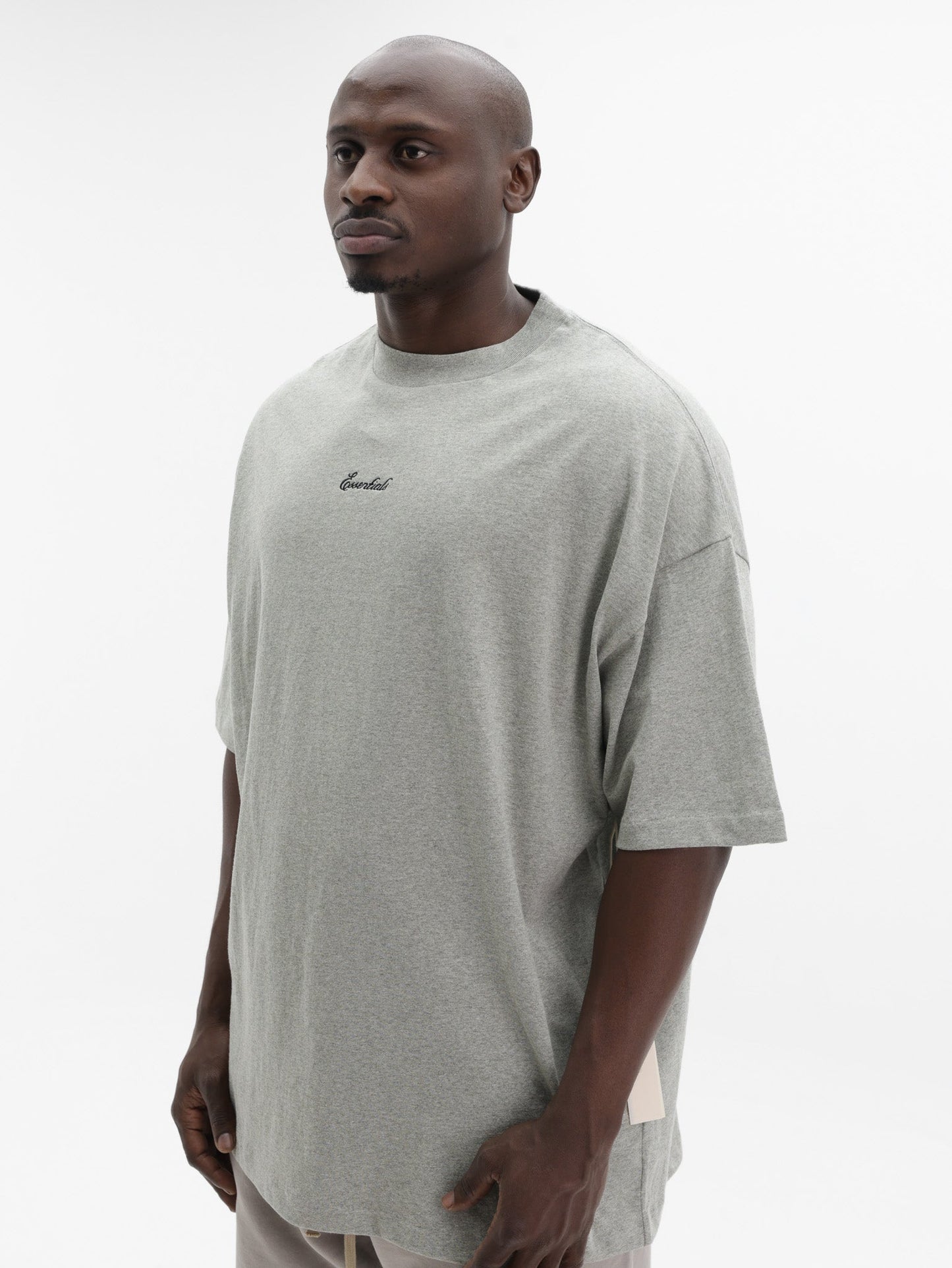 Fear Of God T-Shirt Signature 90'S Short Sleeve Grey