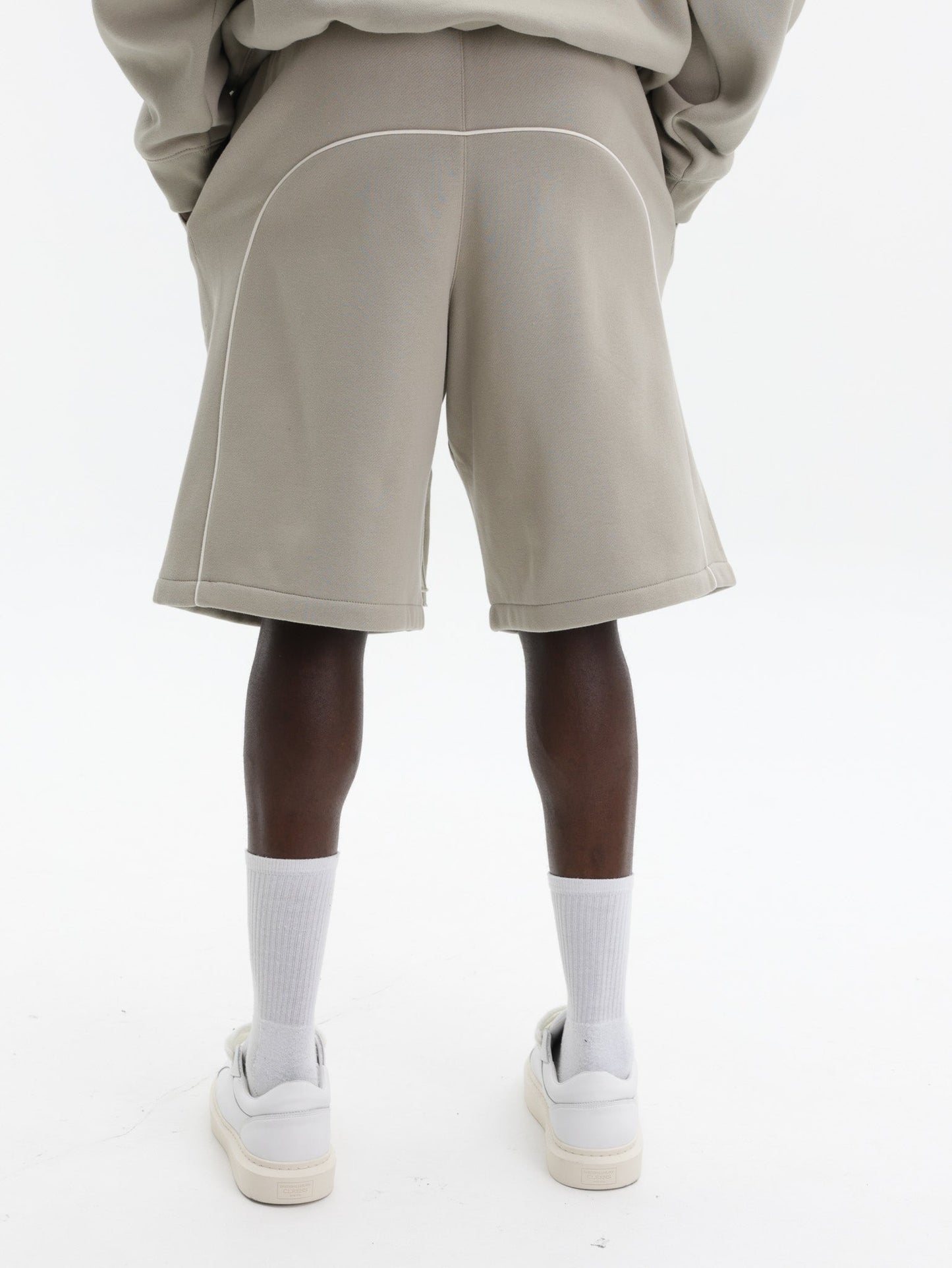 Fear Of God Shorts Active Trace Relaxed Off White
